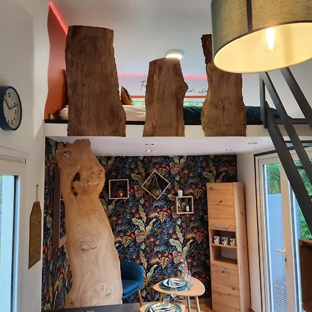 Le Cocon D'amour  Tiny-house Avec Jaccuzi Privé Сasa de vacaciones Saint-Amand-Villages